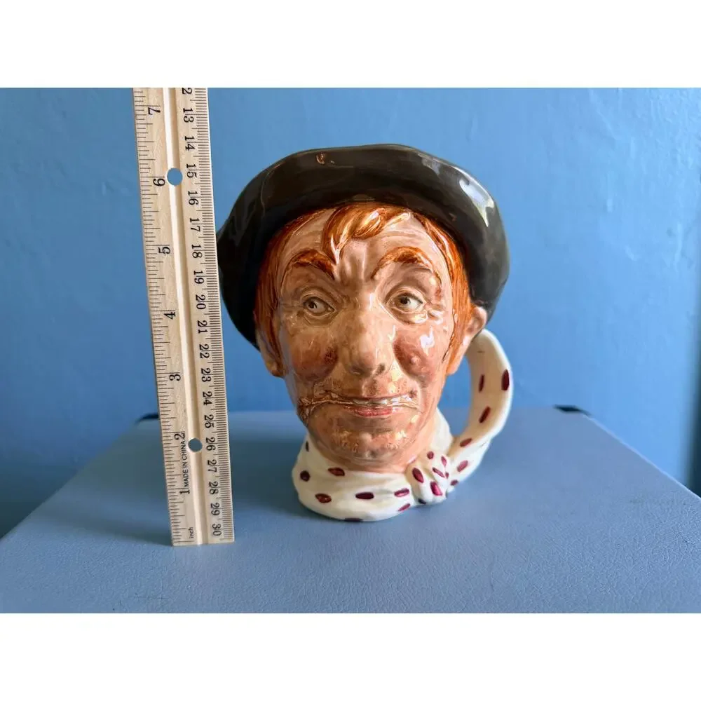 Royal Doulton Jarge Character Jug 1949 Toby Made in England D6295 Vintage 6.5